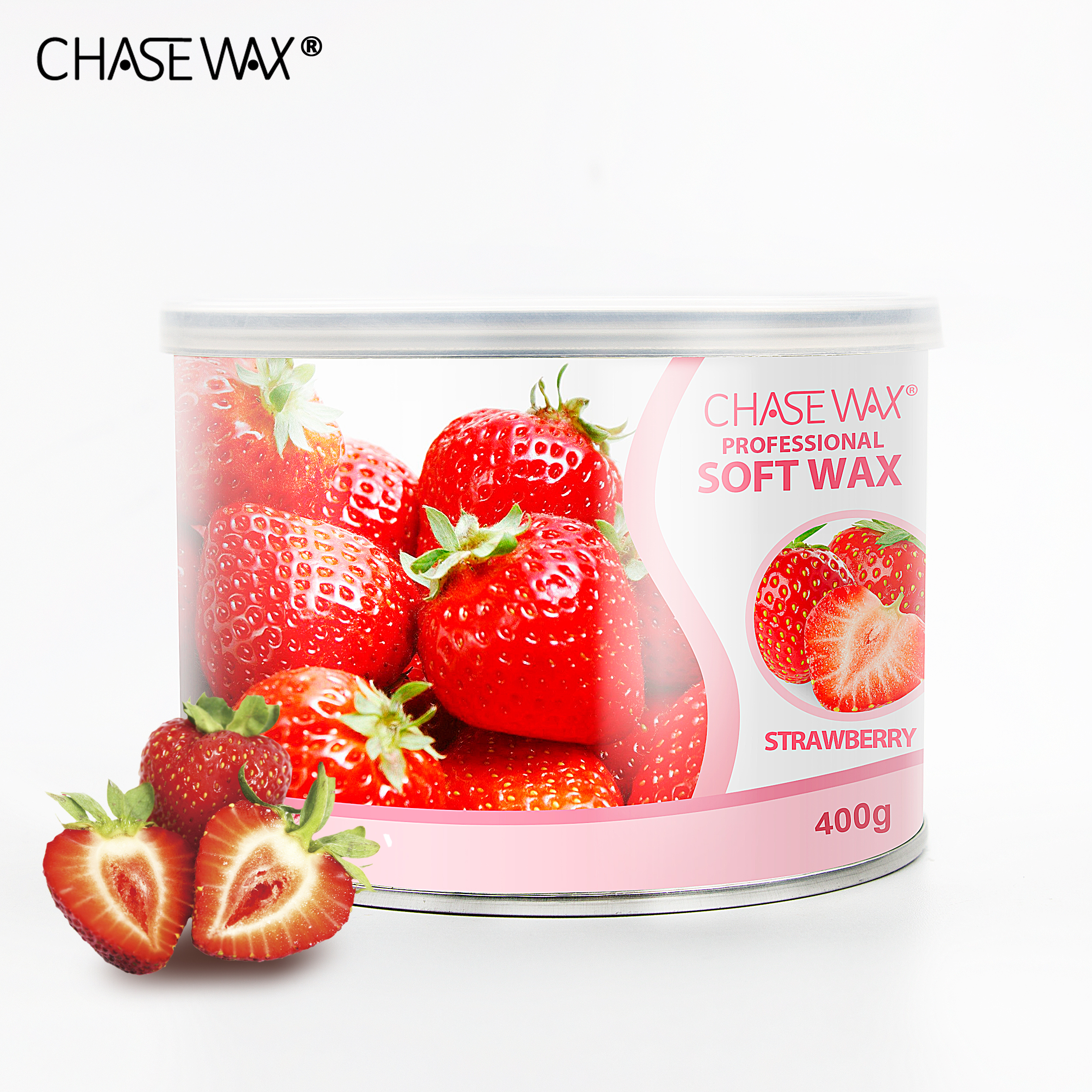 CHASE WAX 400G STRAWBERRY SOFT WAX